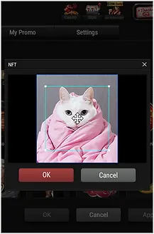 步骤4：设置NFT作为您的游戏头像
